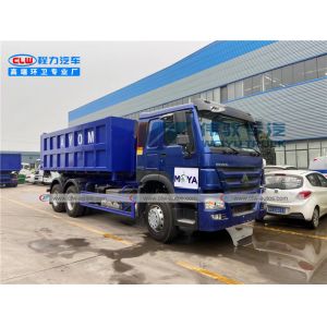 SINOTRUK HOWO 6x4 20cbm Hook Lift Garbage Truck