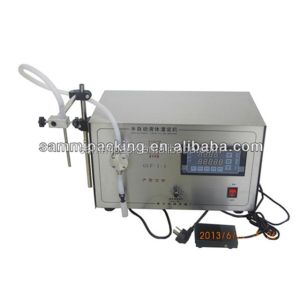 Electric High Precision Liquid Filling Machine Double Pump Liquid Filling