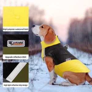 Pet Padded Vest Waterproof Warm Dog Clothing Reflective Comfortable