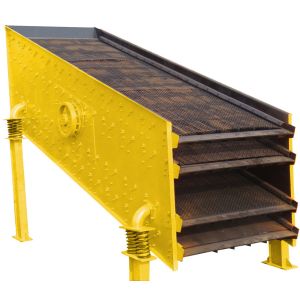 ZSM Series Mining Vibrating Screen Ore Dressing Equipment 60-100t/H