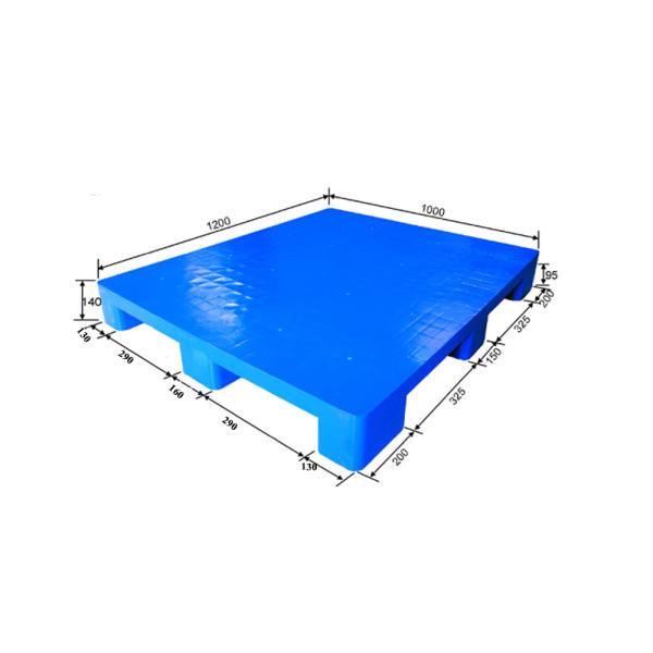 Buy Good Strength Lightweight Plastic Pallet OEM HDPE Pallets 120x110cm at wholesale prices