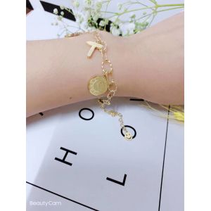 China American Fashion Stainless Steel Jewelry Ladies Cross Bracelet on sale