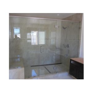 Clear Color Shower Bath Enclosures Glass , Tempered Safety Glass With Frame