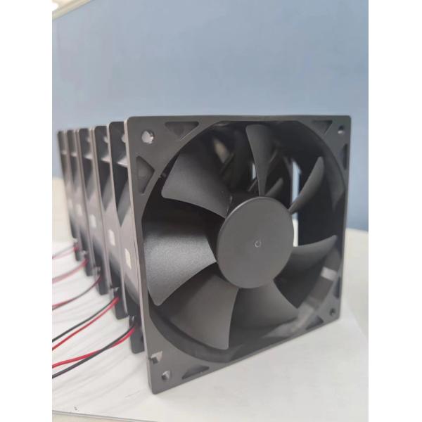 Buy PBT Material 3400-6800RPM Server Cabinet Cooling Fans Black at wholesale prices