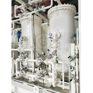 Quality Low Energy Consumption Oxygen Making Machine With Adsorption Tower for sale