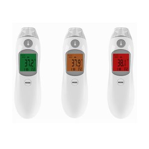 Quality Kids Digital Medical Infrared Forehead Thermometer High Temperature Warning for sale