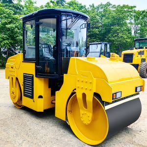 6ton 7ton 8ton Road Roller Diesel Vibratory Double Drum Road Roller Compactor