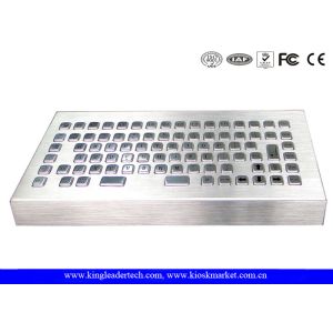 Marine Industry Industrial Keyboard Stainless Steel USB / PS/2 Interface