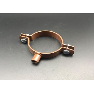 Brown Colour Copper Pipe Bolted Nut Clip PVC Pipe