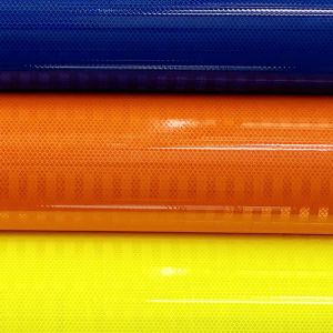 Self Adhesive PET Material Reflective Viny Micro Prismatic Reflective Sheeting