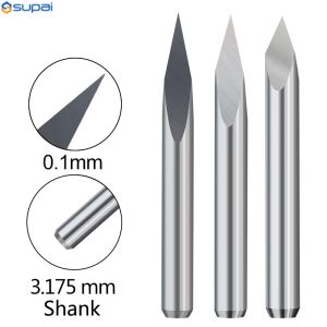 Quality Solid Carbide V Cutter Engraving Tools Hardness Workpieces Machining with 2/4 Flutes for sale