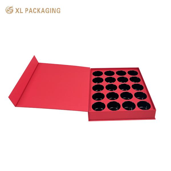 XL Packaging Custom Packaging Box Factory Magnetic Foldable Honey Jar Gift Box Paper Cardboard Packaging With Gold Foil Lamination Rigid Structure