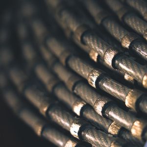 Diamond Wire Saw For Profiling Plastic Injection Of The Connection Type D11.0*37