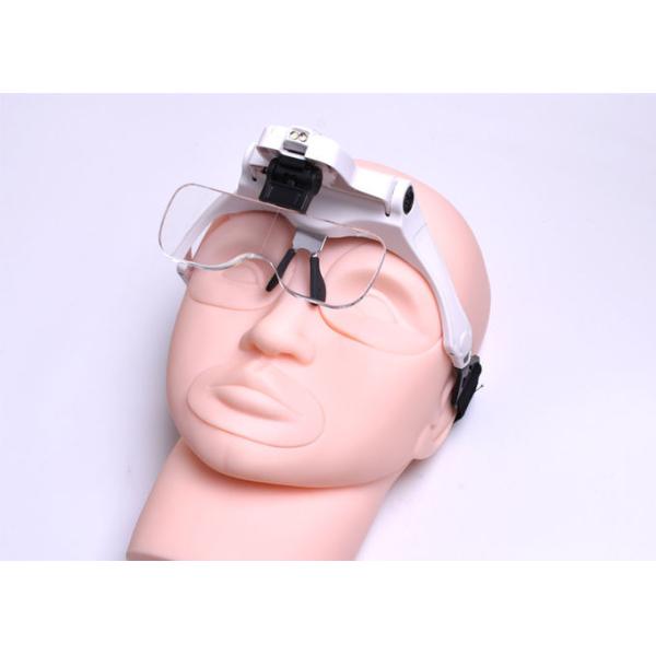 Professional Dental Magnifying Glasses With Light 5 Lens Headband Magnifier