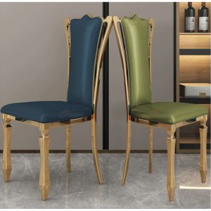 42cm Height Odm Black Pu Dining Chairs Home Furniture