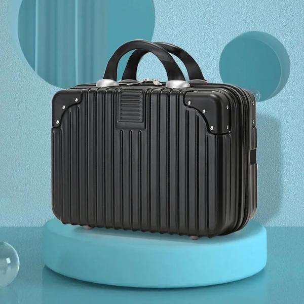 Buy Multilayer Cosmetic Luggage Case 20L With Retractable Handle at wholesale prices
