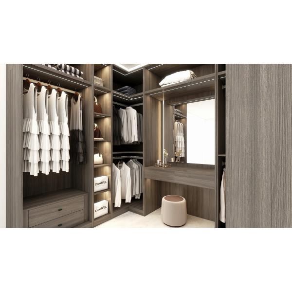 Buy Blum Hettich Hardware Modular Walk In Closet Garderobe Sliding Door at wholesale prices