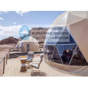 China Heat Proof Aluminium Geodesic Dome Tent For All Seasons on sale