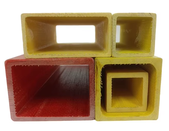 Pultrusion FRP Square Tube - High Strength lightweight Fiberglass Tube, Thermal