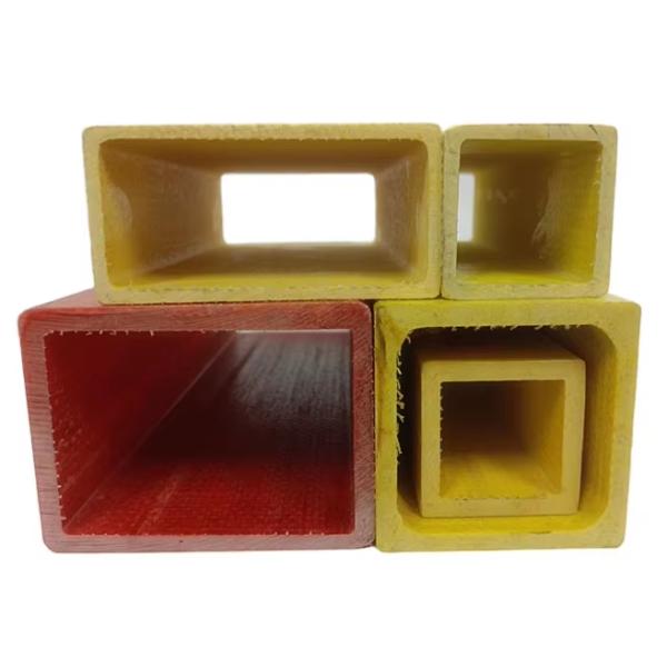 Pultrusion FRP Square Tube - High Strength lightweight Fiberglass Tube, Thermal