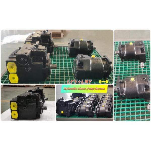 crusher hydrostatic transmission pump