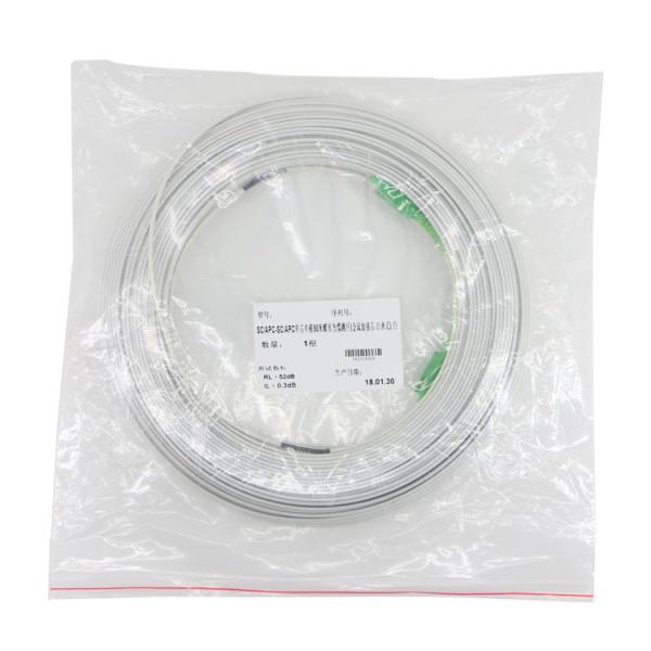 SC LC FC Fiber Optic Patch Cord 3.0mm LSZH PVC Pigtail