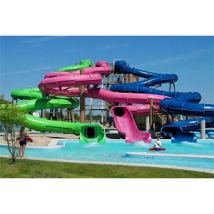 Amusement Park Rides Water Slides Fiberglass