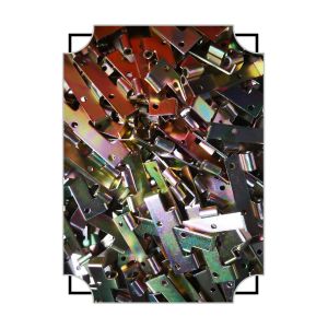 China Custom Zinc-Plated Stamped Brackets | Sheet Metal Mounting Tabs with Holes | Corrosion-Resistant Steel Hardware for Electrical, Automotive & Industrial Use on sale