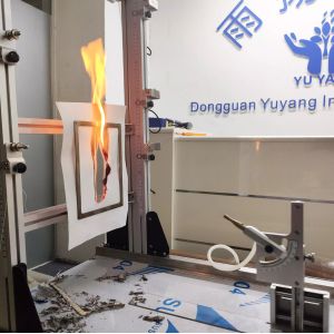 ISO 6941 Fabric Flame Retardant Tester SUS 304 Stainless Steel Electronic