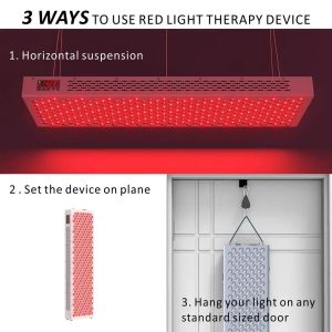 Quality Full Body Red LED Light Therapy Panel Device 1500W For Skin Care for sale