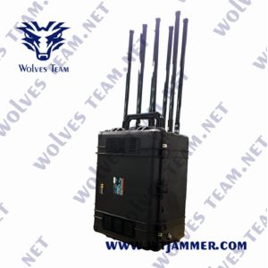 China 300W Lte Military Signal Jammer 8 Channels 2G 3G 4G 5G GSM CDMA Anti Terrorism on sale