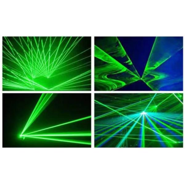 IP33 Rated Multi Laser Light Mini 3W RGB For Outdoors Full Color Animation Disco