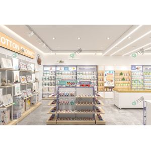 Klein Blue Style Baby Store Shelf Customizable Space-saving Design