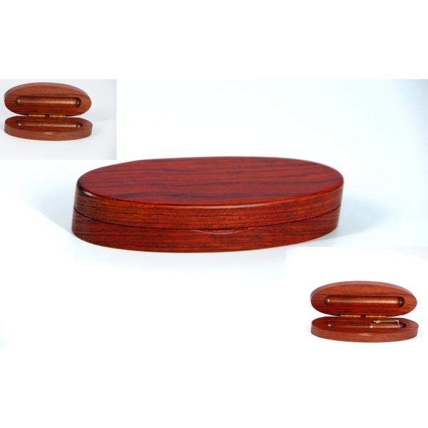 Buy B0901R Rosewood Small oval single wood pen box at wholesale prices