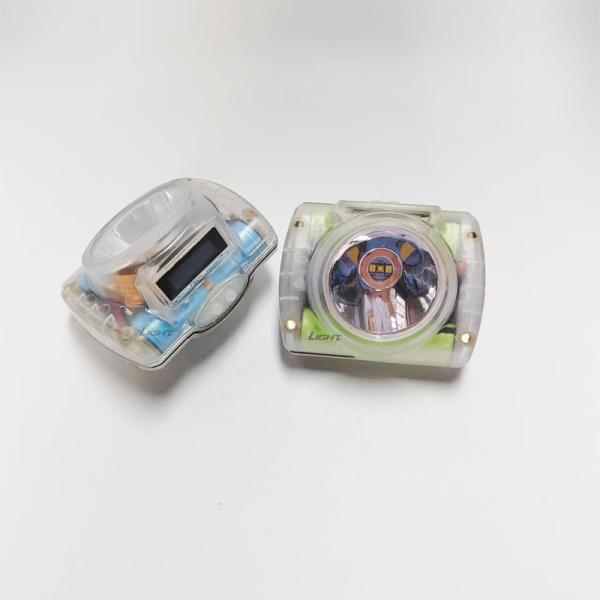 Rechargeable Led Miner Headlamp 25000lux IP68 Cordless Mining Light Safety Mine Lamp with Digital Display