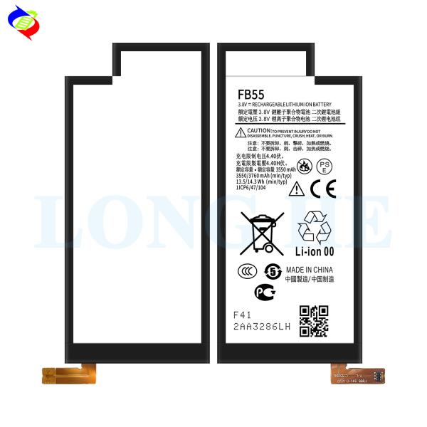 ODM Rechargeable Li-polymer Battery FB55 for Motorola Droid Turbo 2 XT1585 XT1580 XT1581 Moto X Force SNN5958A 3760mAh