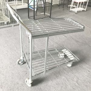 Load 300kgs Q235 Galvanized Foldable Transport Trolley
