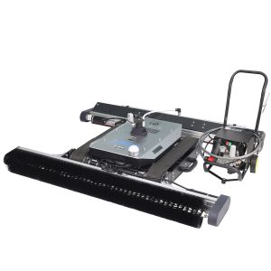 Quality Automated Running Robot With Rolling Brush Crawler Style Solar Panel for sale