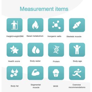 Physician Weight and Height Scale Body Composition Analysis Machine Body