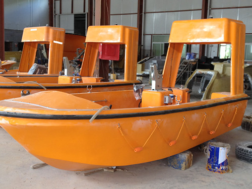 Buy 4.5 Meters Single Hook Open Rescue boat of 6 persons at wholesale prices