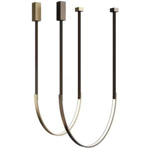 China Modern Simple U-shaped LED Lighting Personality Creative Art Lighting Shop Chandelier on sale