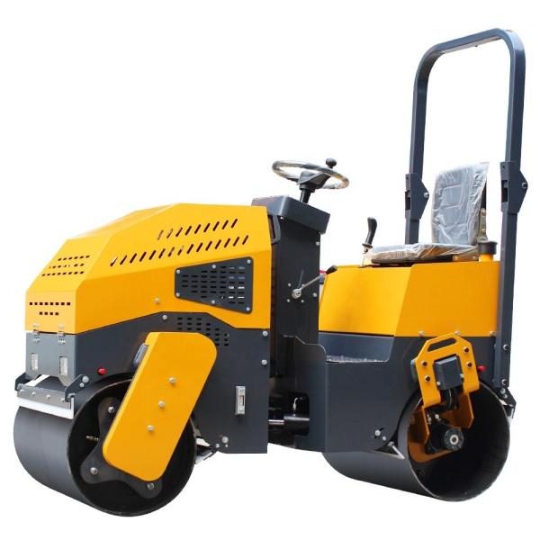 Buy KYB 530mm Drum Diameter Pneumatic Hydraulic Vibrating Tandem Mini Road Roller Compactor at wholesale prices