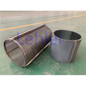 DIA 260mm Stainless Steel Filter Basket , SPS2602 Wedge Wire Basket