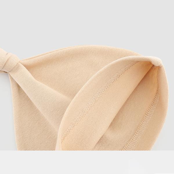 Knitted Organic Cotton Baby Knotted Hat Wholesale