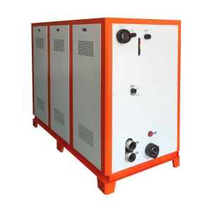 150KW Low Noise Chiller PLC Industrial Water Cooled Chiller 50HP