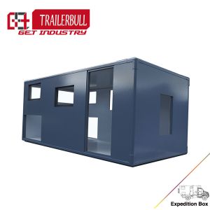 Rectangle FRP Sandwich Box Expedition Truck Camper