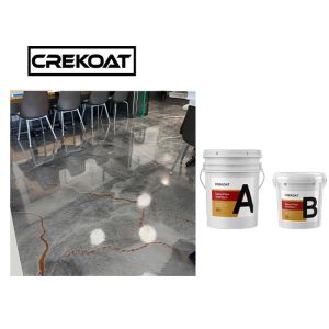 Nonslip Heat Resistant Metallic Epoxy Garage Floor High Gloss