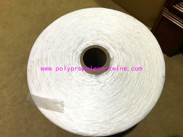 Electrical Cables Polypropylene Yarn Low Shrinkage White Colored 18000D - 270000D
