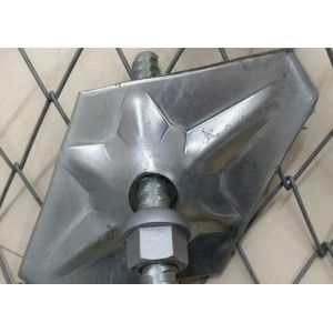 Rockfall Netting Spike Anchor Plate for Slope