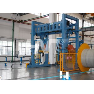 Dia φ7 - 160mm Traversing Wire Take Up Machine 30000KG Loading Coiler Spooler